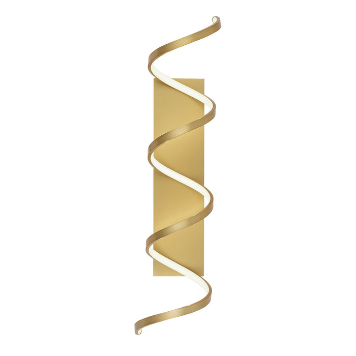 Synergy LED Wall Sconce in Antique Brass Finish | Kuzco Lighting