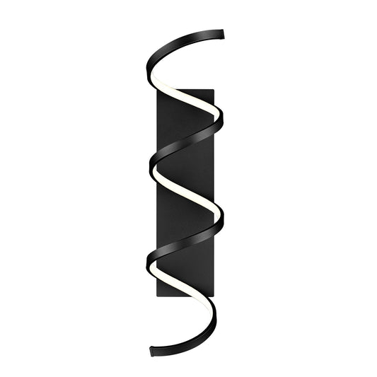 Synergy LED Wall Sconce in Black Finish | Kuzco Lighting