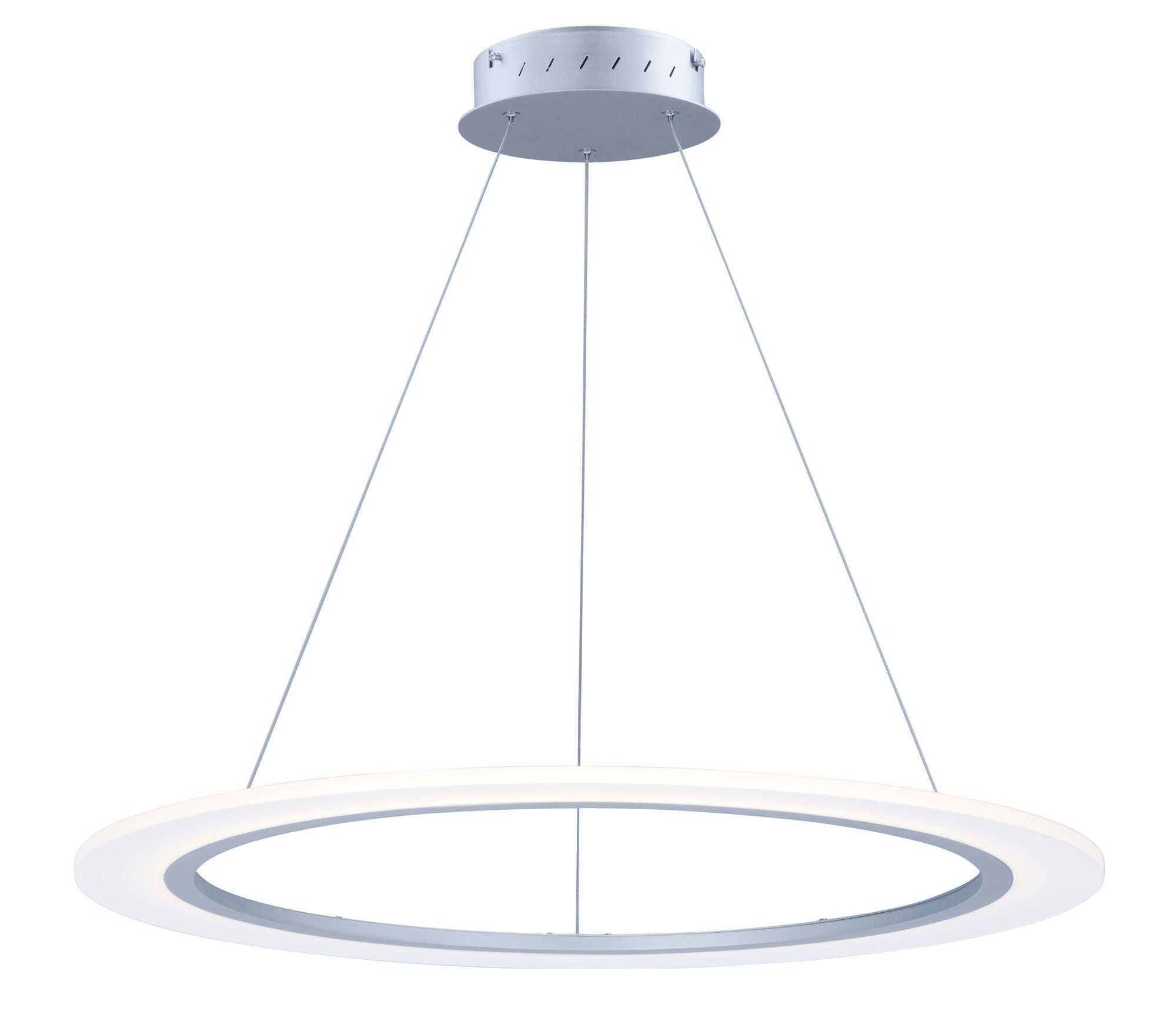 Saturn II LED Pendant - Matte Silver