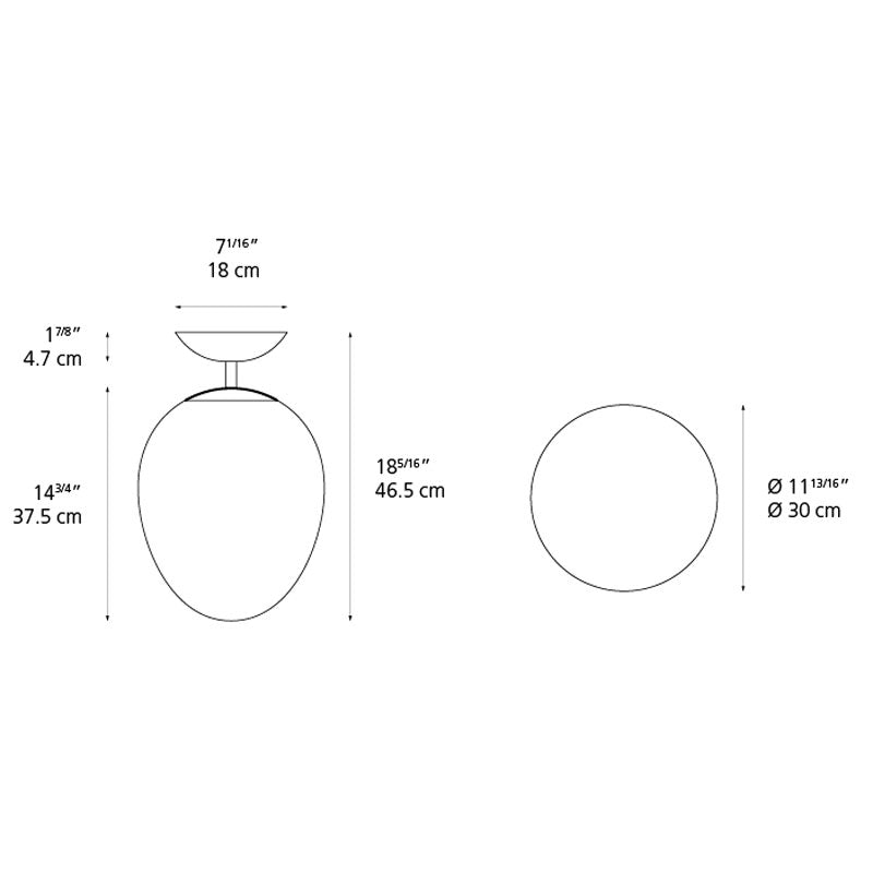 Stellar Nebula Ceiling Light Diagram