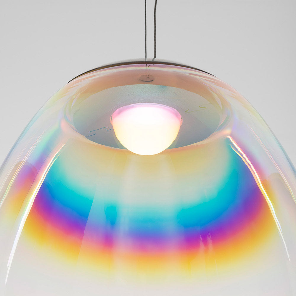 Stellar Nebula LED Pendant Detail