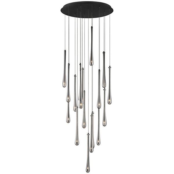 Stillo 18-Light Pendant - Black