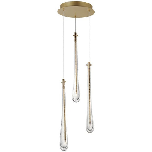 Stillo 3-Light Pendant - Gold