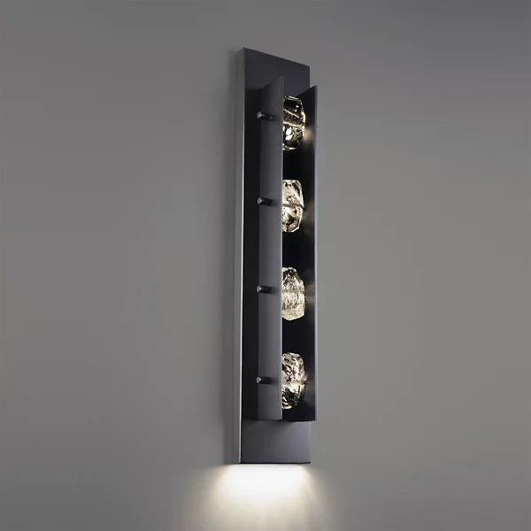 Strata LED Outdoor Wall Sconce Displayed On