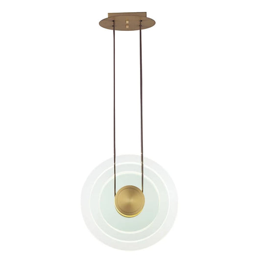 Stratum LED Pendant Brass