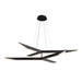 Tachi LED Chandelier in Urban Bronze Finish | Kuzco Lighting