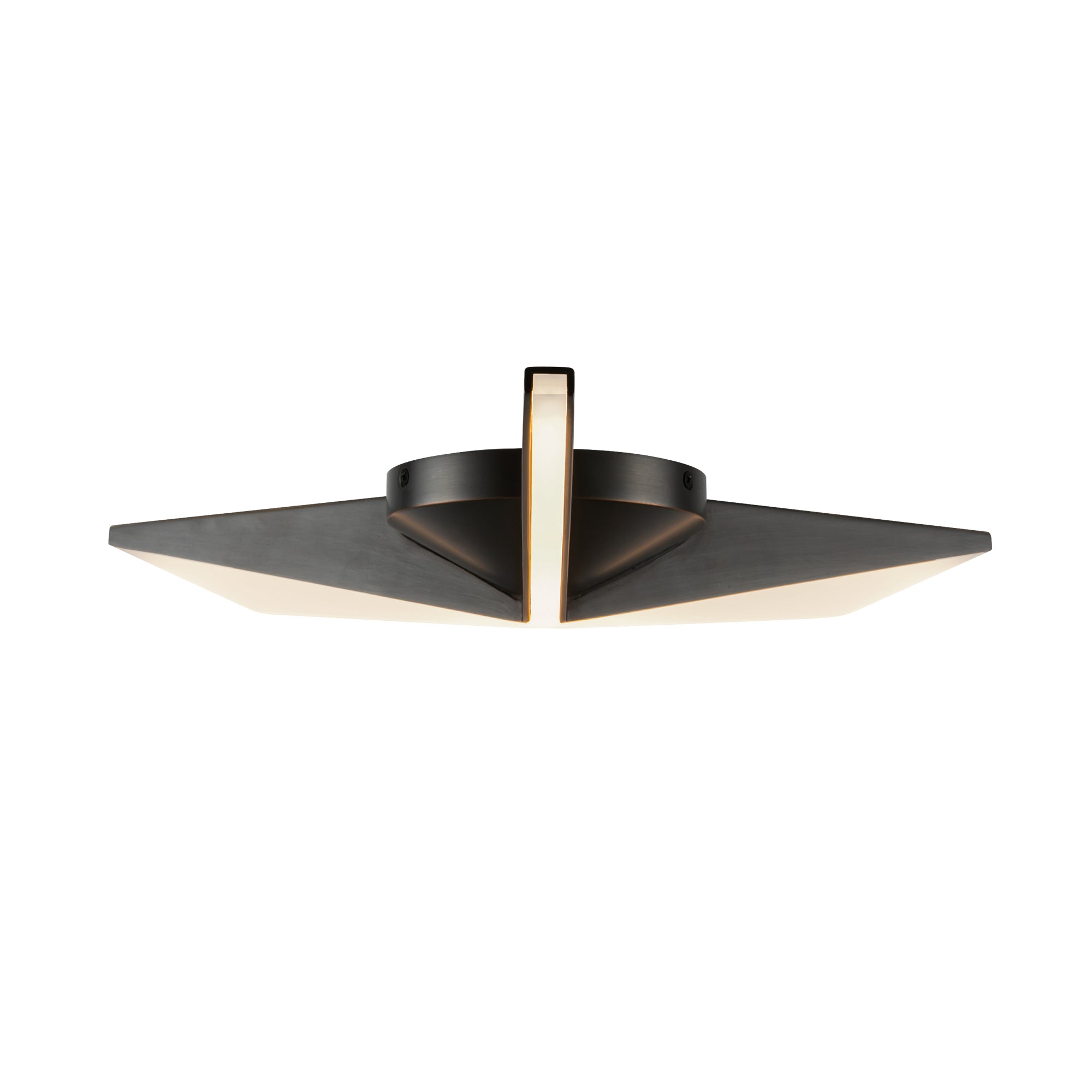 Tachi LED Flush Mount in Urban Bronze Finish | Kuzco Lighting