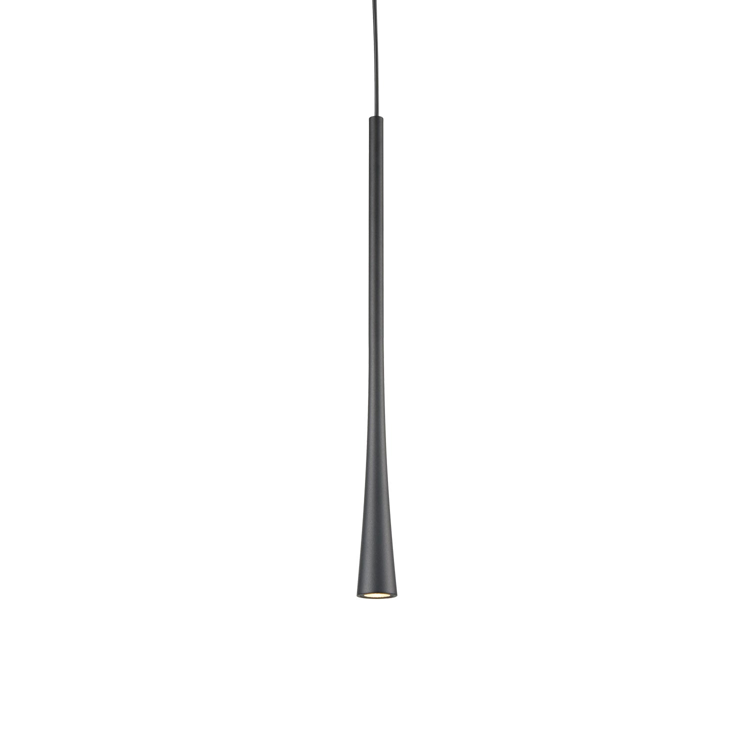 Taper LED Pendant in Black Finish | Kuzco Lighting