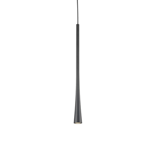 Taper LED Pendant in Black Finish | Kuzco Lighting