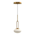 Load image into Gallery viewer, Tavira LED Pendant in Brushed Gold Finish | Kuzco Lighting
