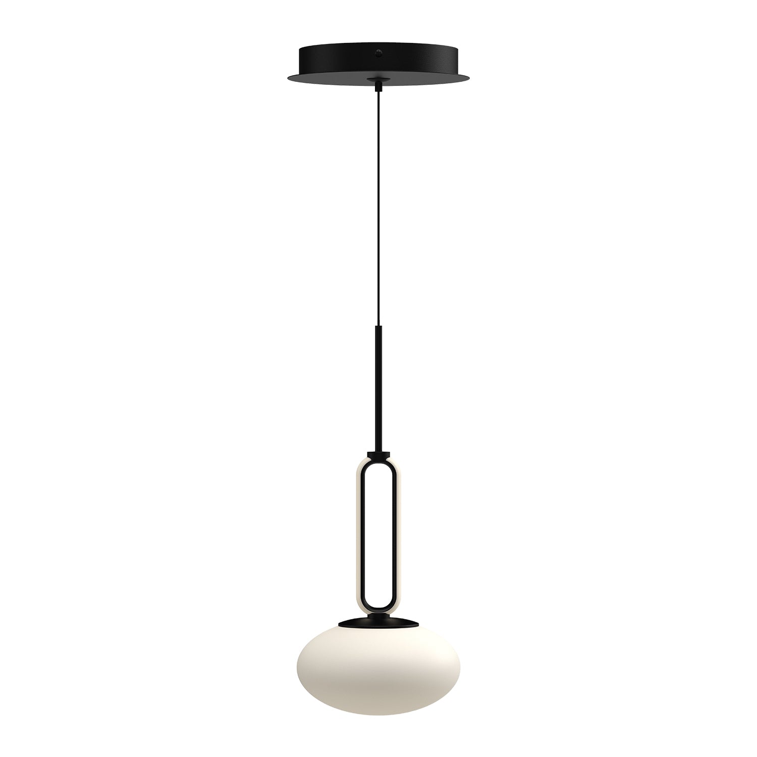 Tavira LED Pendant in Black Finish | Kuzco Lighting