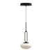 Tavira LED Pendant in Black Finish | Kuzco Lighting