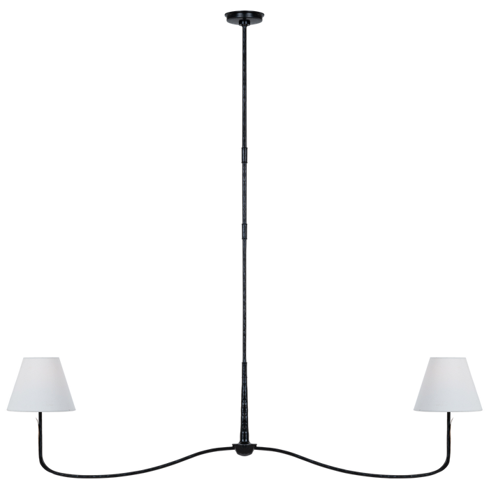 Kairos 62" Linear Chandelier by Visual Comfort Signature
