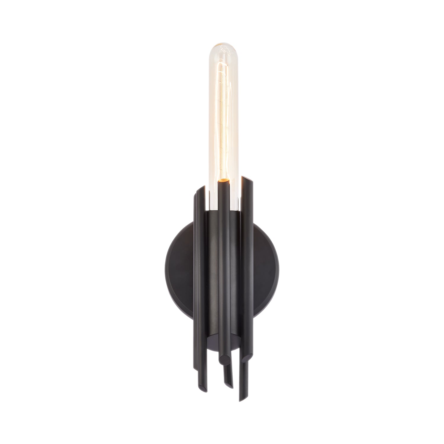 Torres 9-in Matte Black 1 Light Wall/Vanity by Alora Lighting | WV335409MB | Alora Lighting