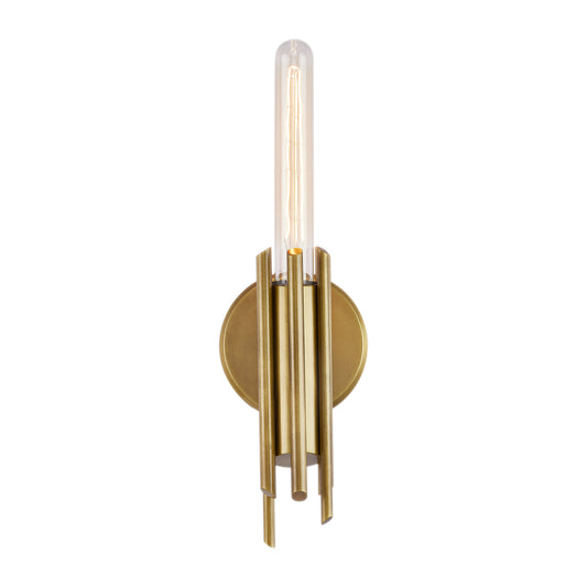 Torres 9-in Vintage Brass 1 Light Wall/Vanity by Alora Lighting | WV335409VB | Alora Lighting
