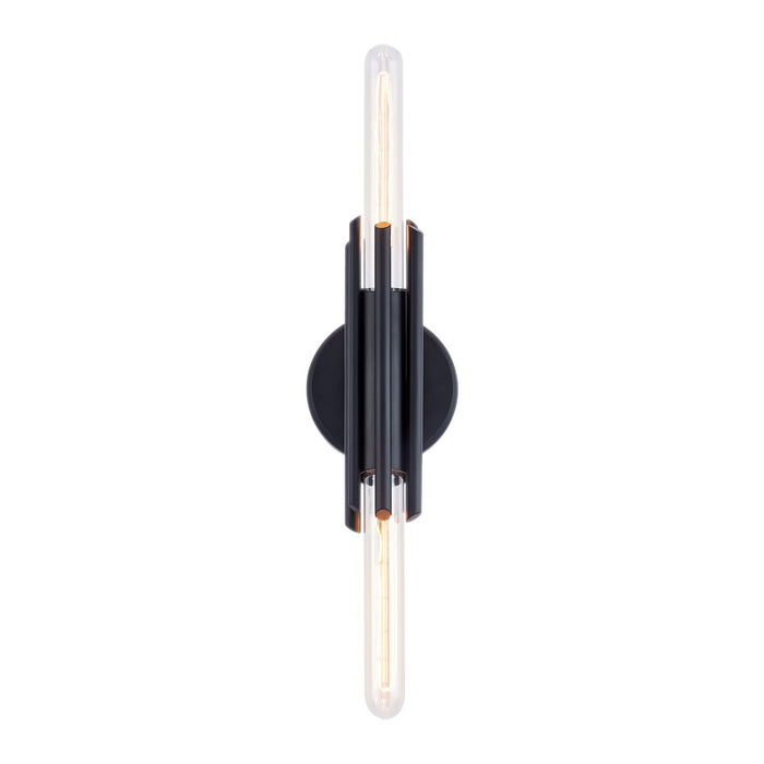 Torres 11-in Matte Black 2 Lights Wall/Vanity by Alora Lighting | WV335811MB | Alora Lighting