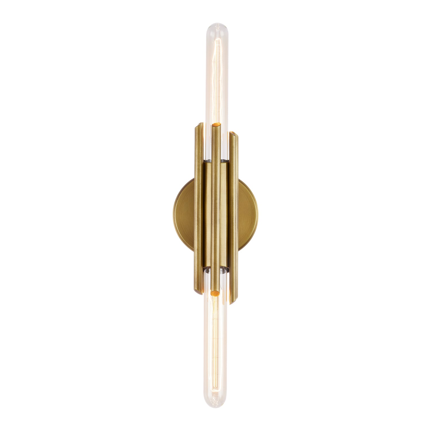 Torres 11-in Vintage Brass 2 Lights Wall/Vanity by Alora Lighting | WV335811VB | Alora Lighting