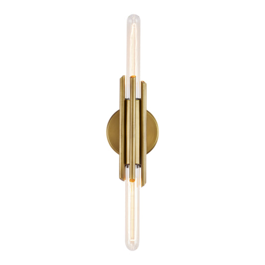 Torres 11-in Vintage Brass 2 Lights Wall/Vanity by Alora Lighting | WV335811VB | Alora Lighting