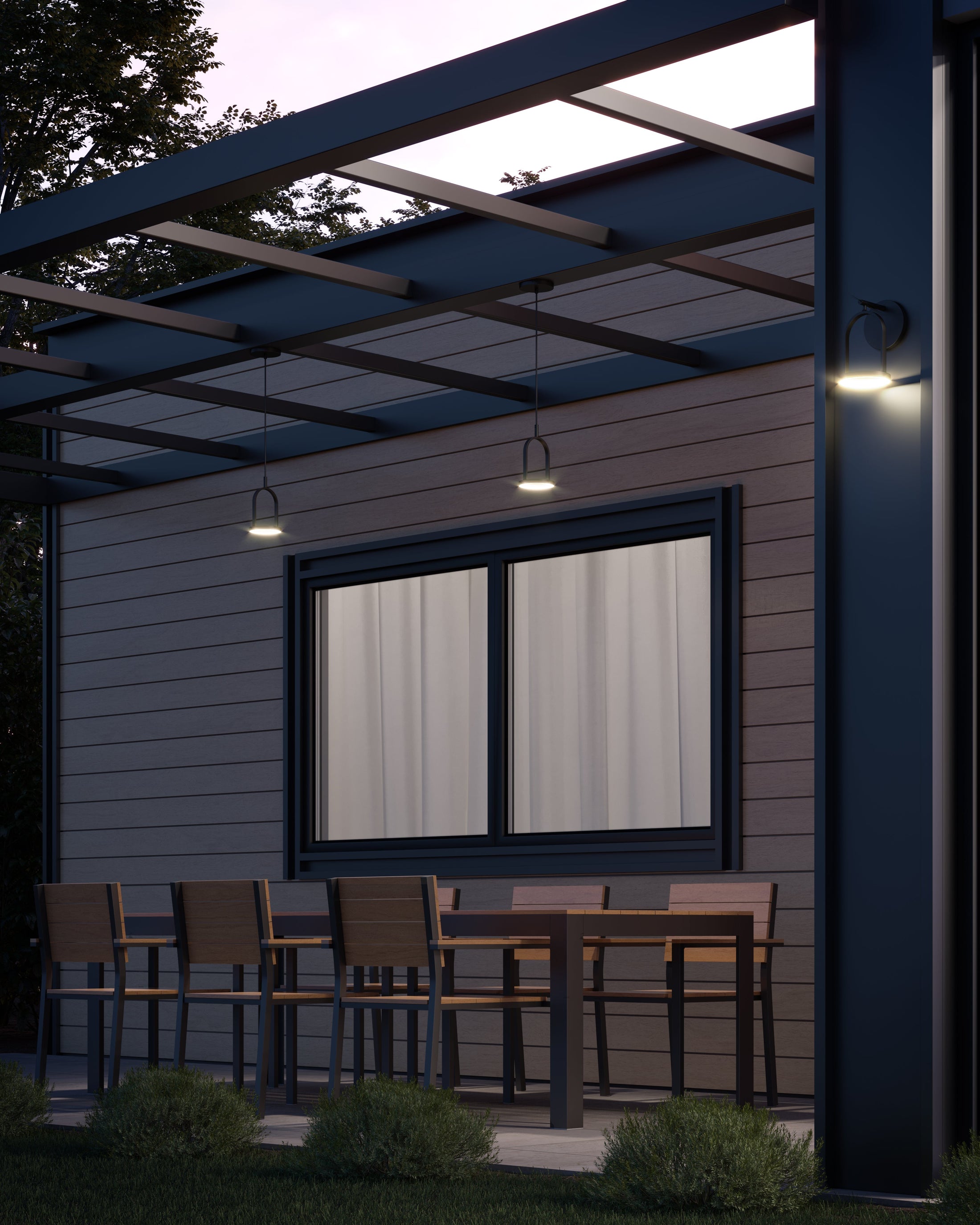 Trek Outdoor LED Wall Sconce