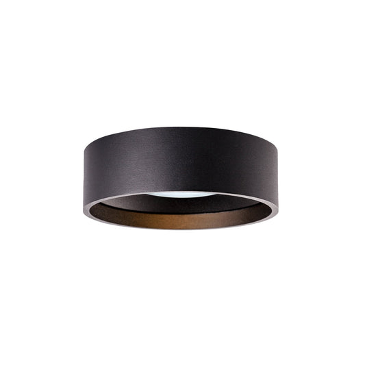 Trenton LED Exterior Ceiling in Black Finish | Kuzco Lighting