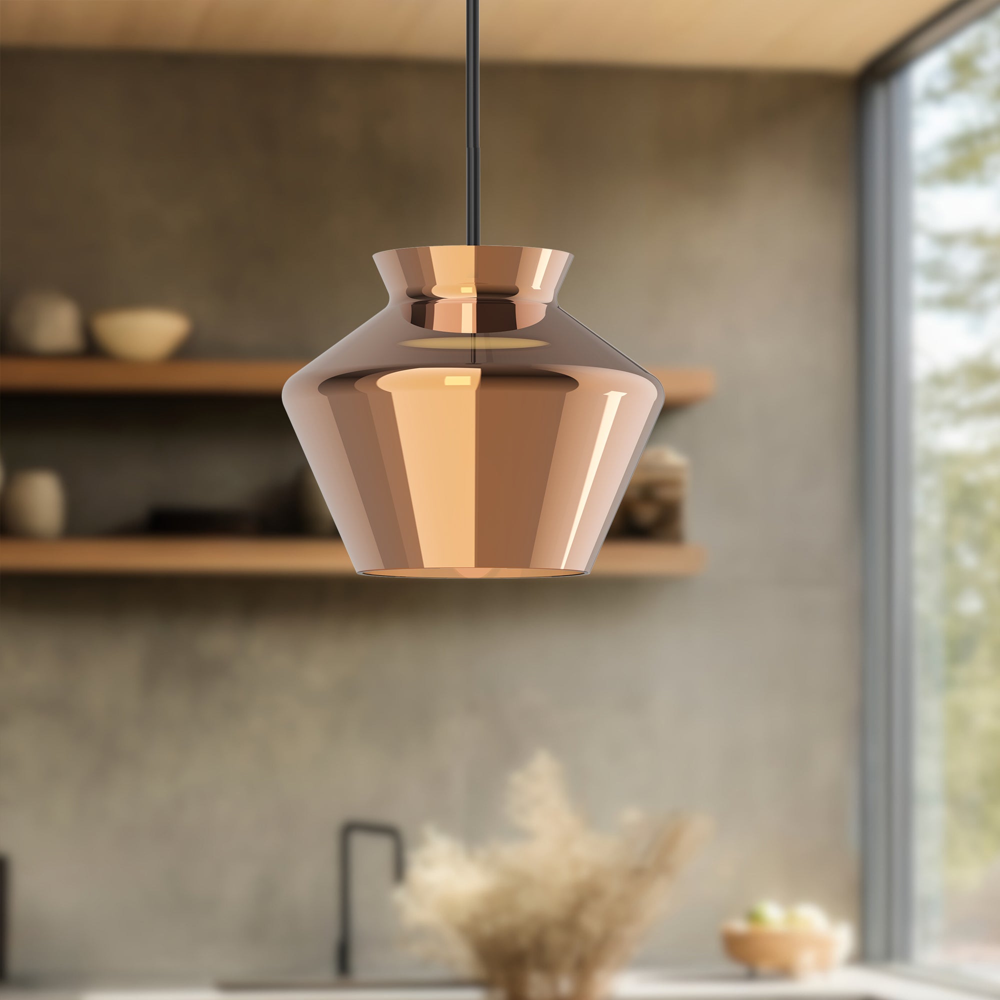 Trinity LED Schoolhouse Pendant