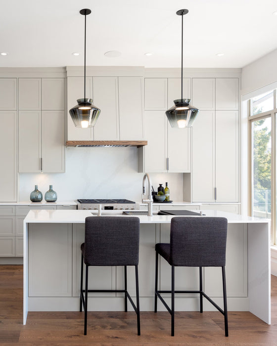 Trinity LED Schoolhouse Pendant by Kuzco Lighting