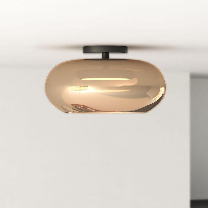 Trinity LED Semi Flushmount by Kuzco Lighting
