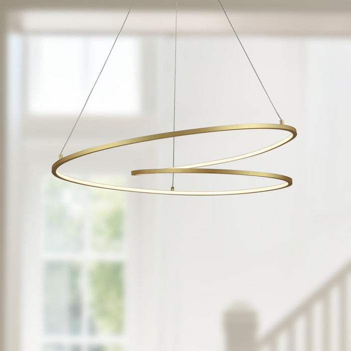 Twist LED Pendant by Kuzco Lighting