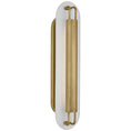 Load image into Gallery viewer, Teline LED Wall Sconce Brass/White
