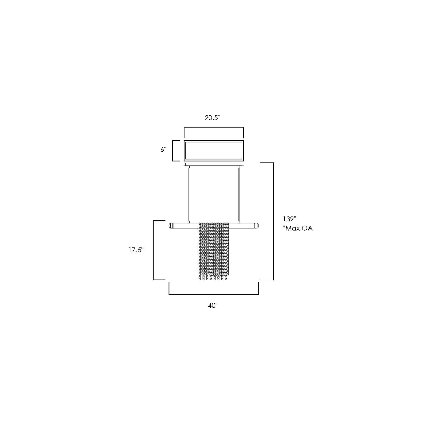 Trapeze Linear Suspension Digram