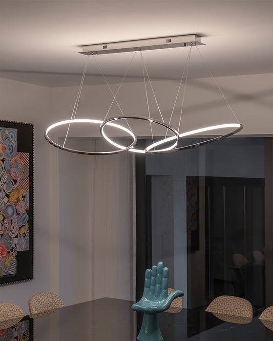 Hoop Linear Pendant