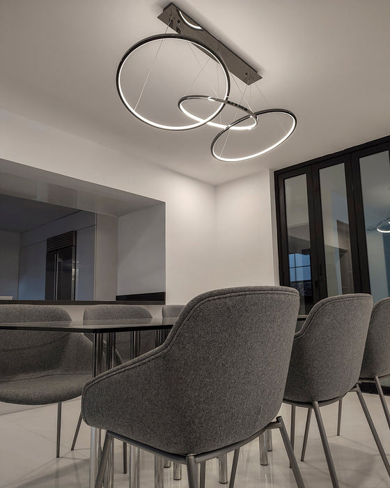 Hoop Linear Pendant