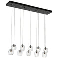 Load image into Gallery viewer, Ume Rectangular Multi-Light Pendant - Clear
