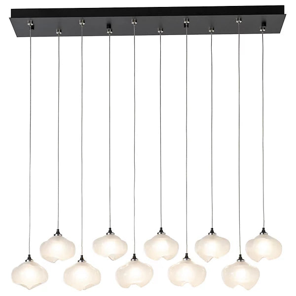 Ume Rectangular Multi-Light Pendant - Frosted