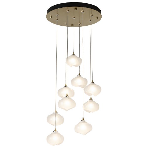 Ume Round Multi-Light Pendant - Frosted