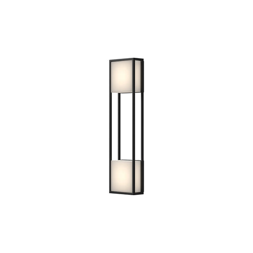 Vail LED Exterior Wall Sconce in Black Finish | Kuzco Lighting