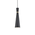 Load image into Gallery viewer, Vanderbilt Pendant in Black With Gold Detail Finish | Kuzco Lighting
