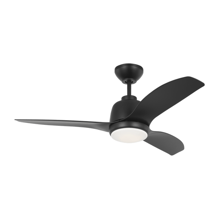 Avila Coastal 44 LED - Midnight Black by Visual Comfort Fan
