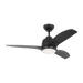 Avila Coastal 44 LED - Midnight Black by Visual Comfort Fan