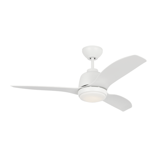 Avila Coastal 44 LED - Matte White by Visual Comfort Fan