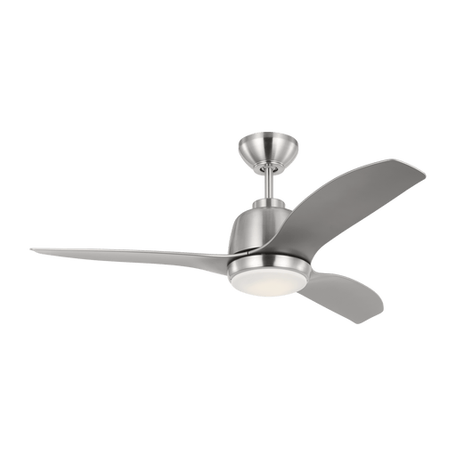 Avila 44 LED - Brushed Steel by Visual Comfort Fan