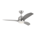 Avila 44 LED - Brushed Steel by Visual Comfort Fan