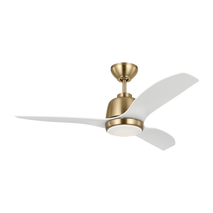 Avila 44 LED - Satin Brass by Visual Comfort Fan