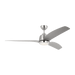 Avila 60 LED - Brushed Steel by Visual Comfort Fan