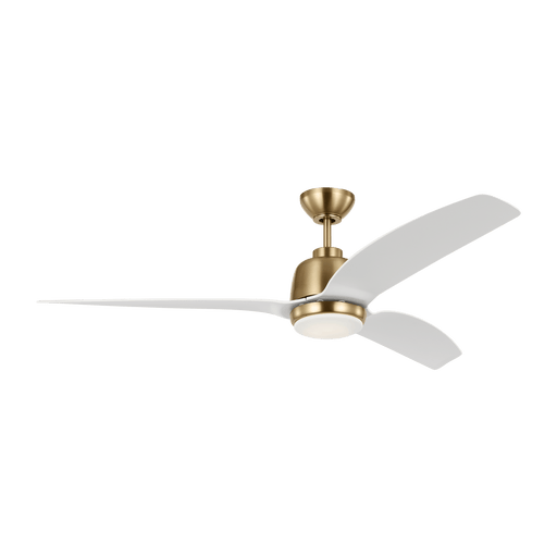 Avila 60 LED - Satin Brass by Visual Comfort Fan