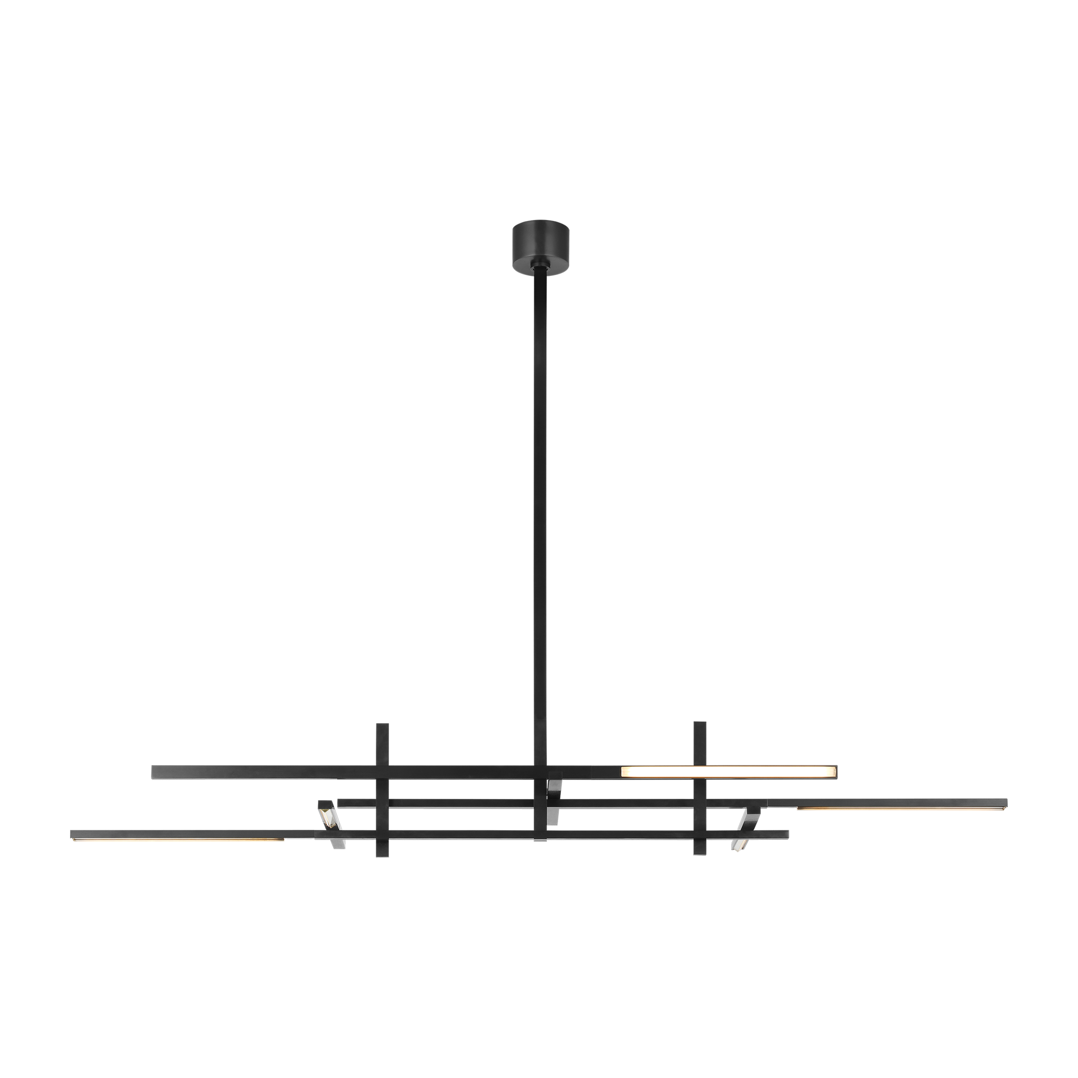 Cityscape Stacked X-Large Linear Chandelier