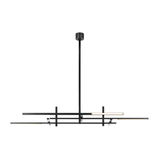 Cityscape Stacked X-Large Linear Chandelier by Visual Comfort Modern