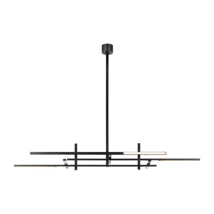 Cityscape Stacked X-Large Linear Chandelier by Visual Comfort Modern
