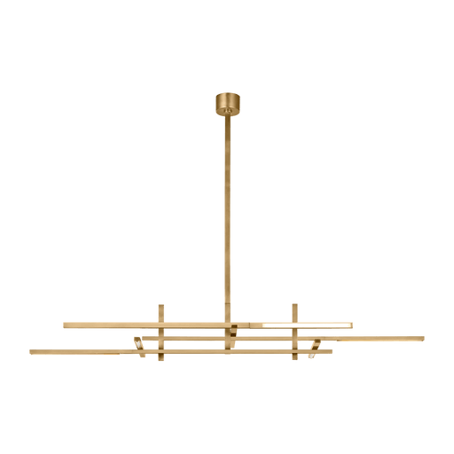 Cityscape Stacked X-Large Linear Chandelier by Visual Comfort Modern