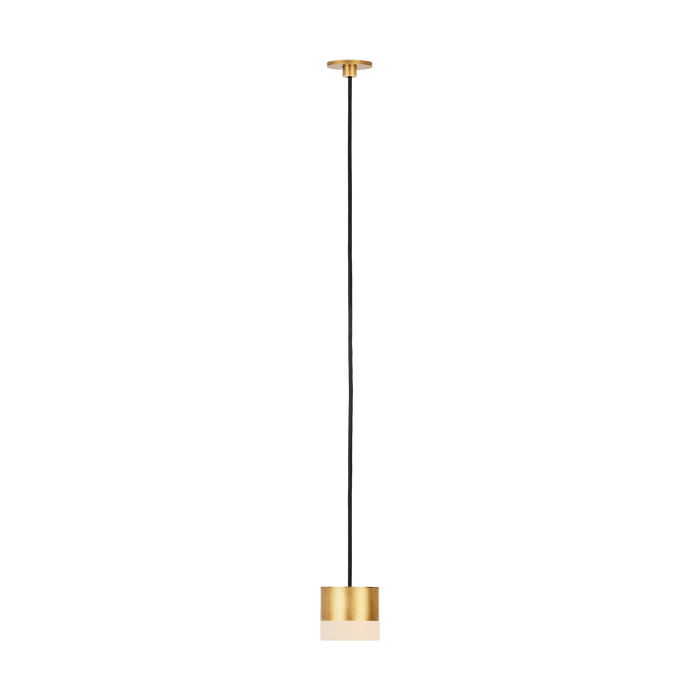 Gable Alabaster Port Alone Pendant by Visual Comfort Modern